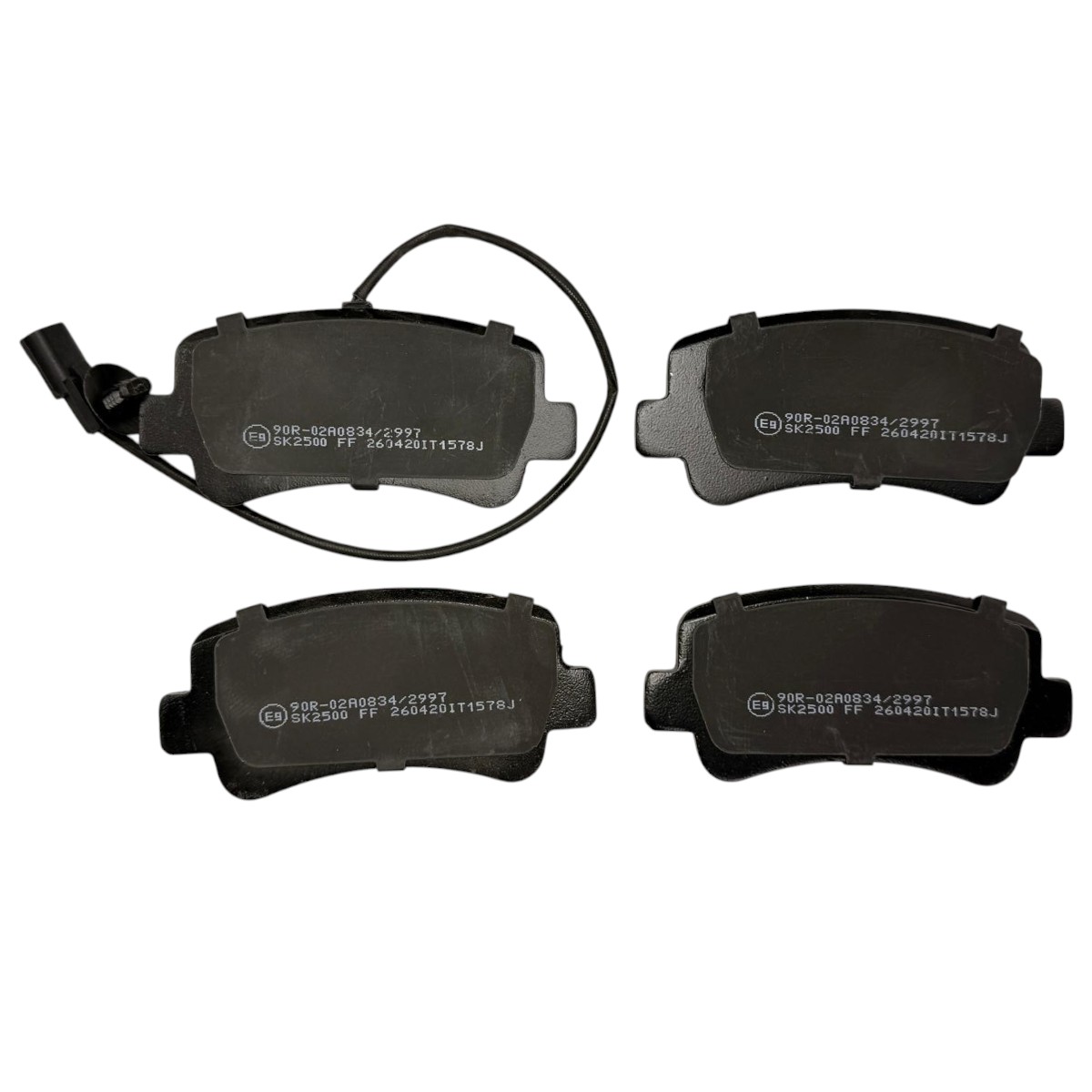 Pastillas Freno Traseras Renault Master 2010- 128,6 mm