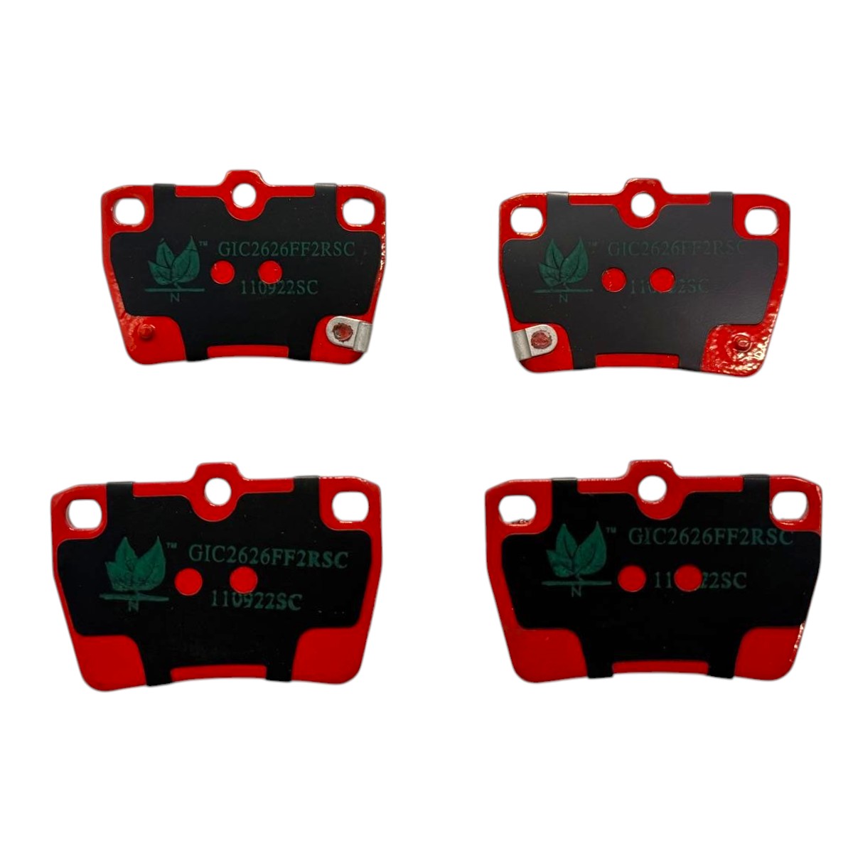 Pastillas Freno Traseras Toyota RAV4/Chery Tiggo 78,5 mm