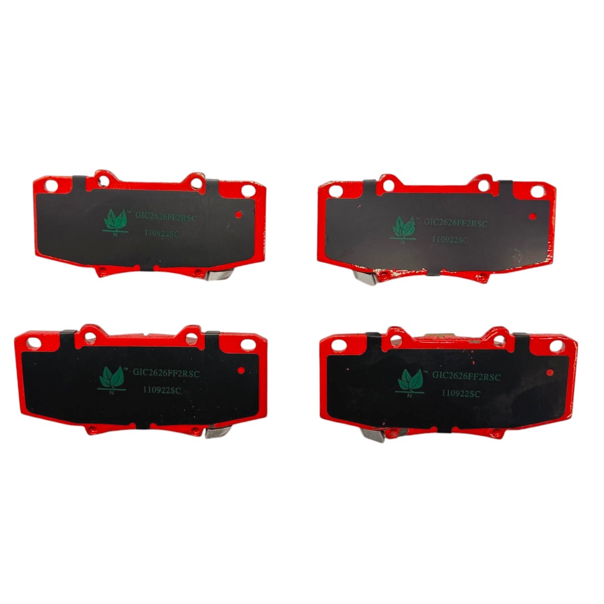 Pastillas Freno Delanteras Toyota Hilux SW4 2009- 143 mm