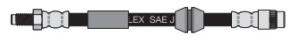 Flexible Freno Trasero Renault Master 625 mm